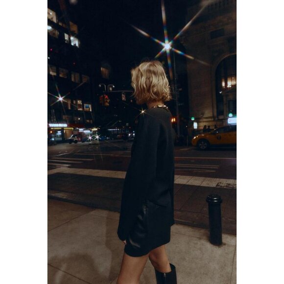 ZARA KNIT METALLIC BALL JUMPER - Picture 4 of 7